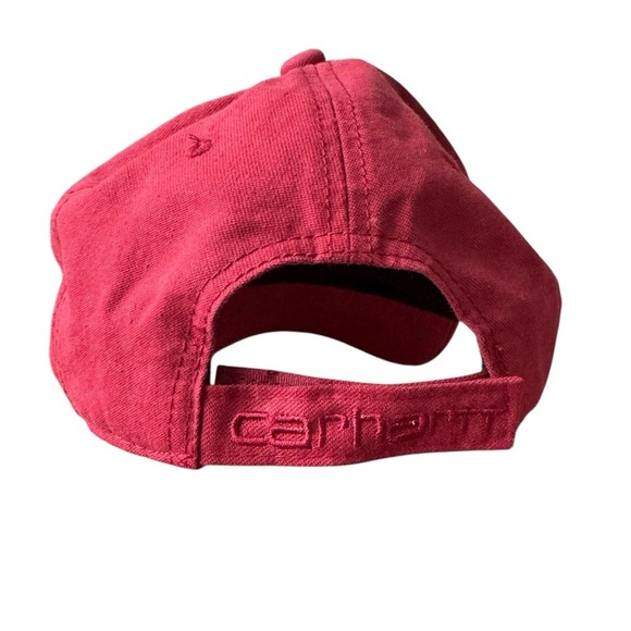 NWOT Carhartt Crimson Cap with Logo Patch - Picture 2 of 4
